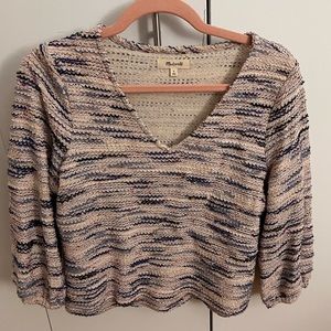 Madewell long sleeve v neck